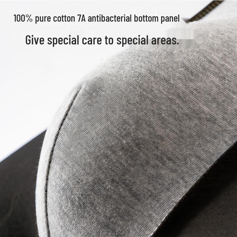 MIIOW Мужское антибактериальное нижнее белье из расчесанного хлопка Синьцзяна 60-х годов (4-Pack)