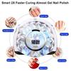 New Upgrade UV Nail Dryer Lamp with Automatic Sensor 57 UV LED Light for All Gels 248W 4 Timer Professional Manicure Pedicure Nail Epuipment