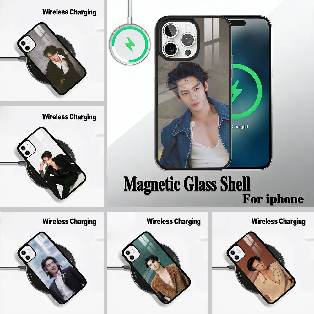 Чехол для телефона actor-Yu Shi Для IPhone17 16 15 14 13 12 11 Pro Max 16/15/14Plus Крышка для беспроводной зарядки Funda