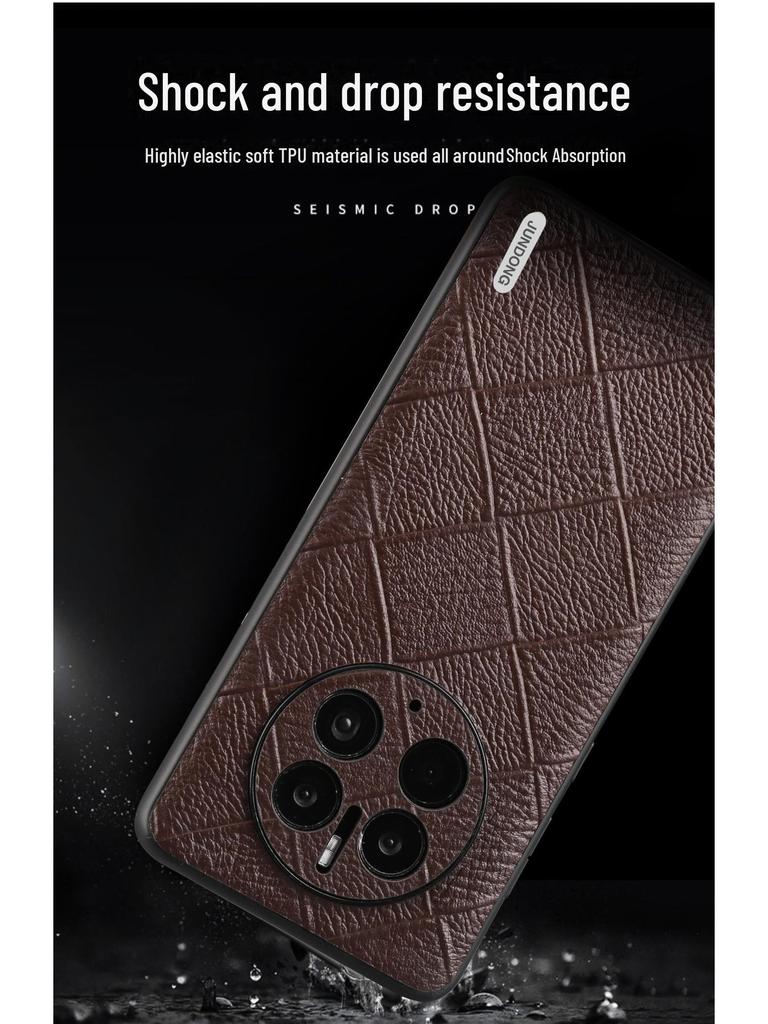 OnePlus Leather Case — защитный чехол из натуральной кожи для OnePlus 9, 7T, 1+9R и 8 Pro. Полное покрытие, конструкция, предотвращающая падение.