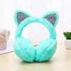 Headband Outdoor Earmuff Women Girls Ear Warmers for Cold Weather Cat Ears Winter Warm Earmuffs