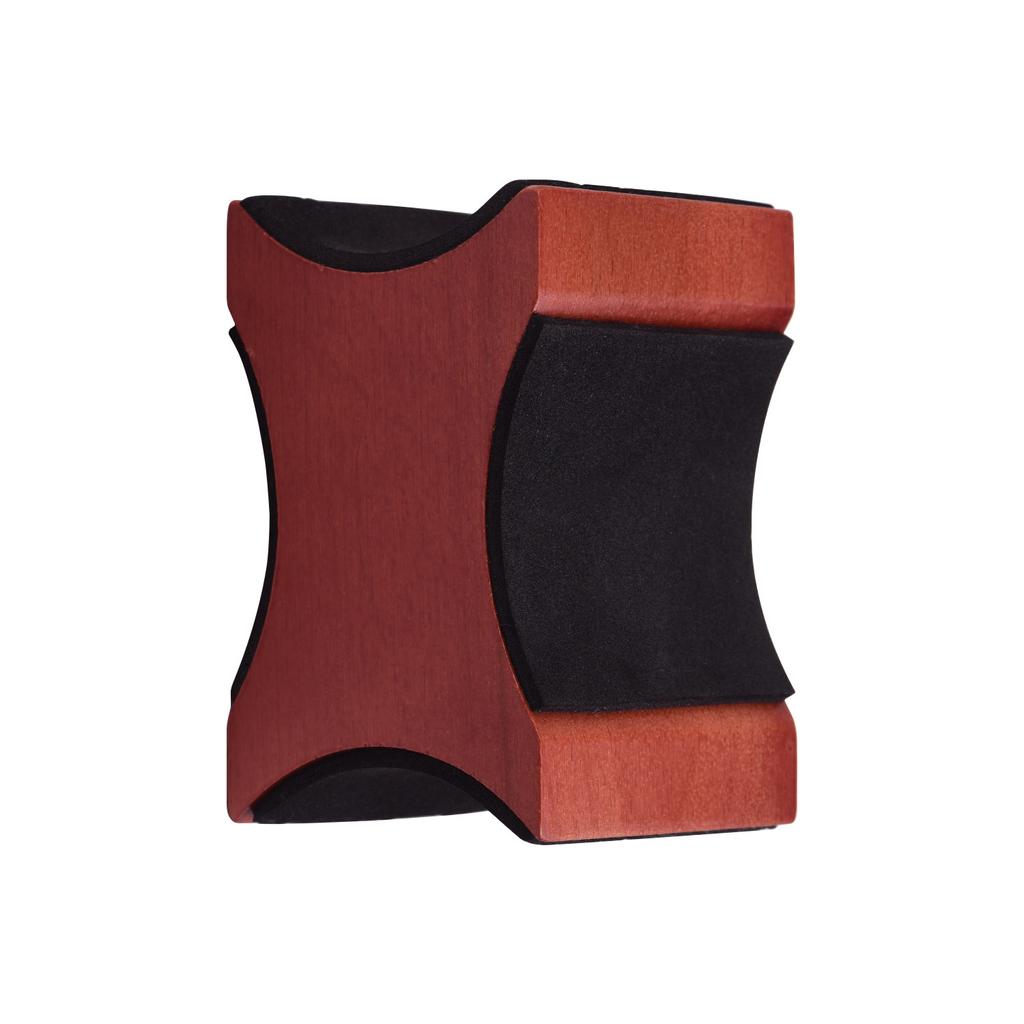 Подушка для поддержки грифа гитары, материал красного дерева, 2 высоты использования, инструмент для электроакустической гитары, бас-мандолины