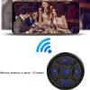 Wireless Bluetooth-compatible Media Button Remote Selfie Control Car Motorcycle Steering Wheel Music Player with Stand