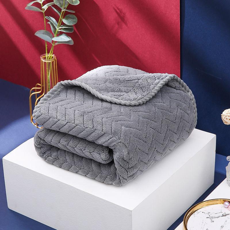 Утолщенное большое банное полотенце, полотенце из сверхтонкого волокна, мягкое и хорошо впитывающее женское и мужское банное полотенце, полотенце для салонов красоты и парикмахерских