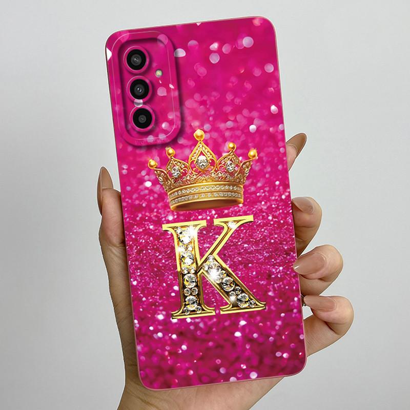 Чехол для Samsung Galaxy M13 M23 Buddy 2, Мягкий силиконовый чехол с буквами и короной для Samsung M13 4G M 23, Ударопрочные задние крышки