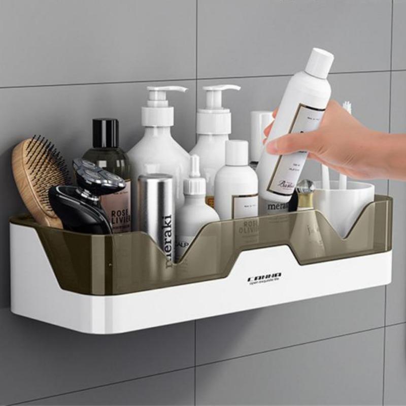 Полка для ванной комнаты, туалет, держатель для шампуня, полки для душа, настенное крепление, кухонная корзина для хранения, косметическая полка, домашний органайзер, аксессуары для ванной