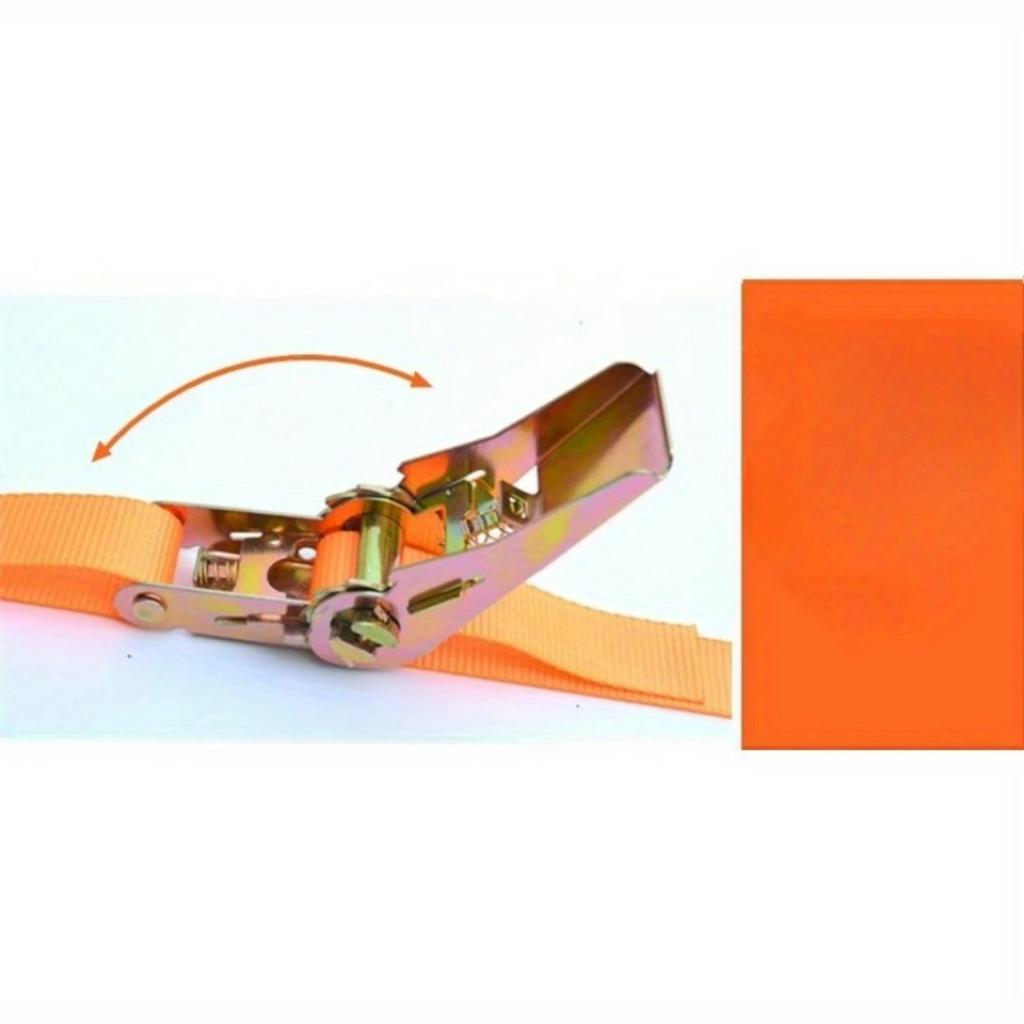 2m 3m Cargo Strap Ratchet Tensioner Freight Car Fixed Tightener Tighten Rope For Luggage Goods Transportation Outdoor Camping