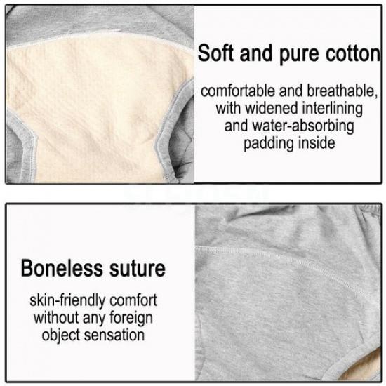 Взрослые непромокаемые тканевые подгузники-штанишки Reble Большие водонепроницаемые защита от протекания мочи