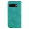 For Google Pixel 9a Stand Case 7-Shaped Pattern Imprint Leather Phone Cover