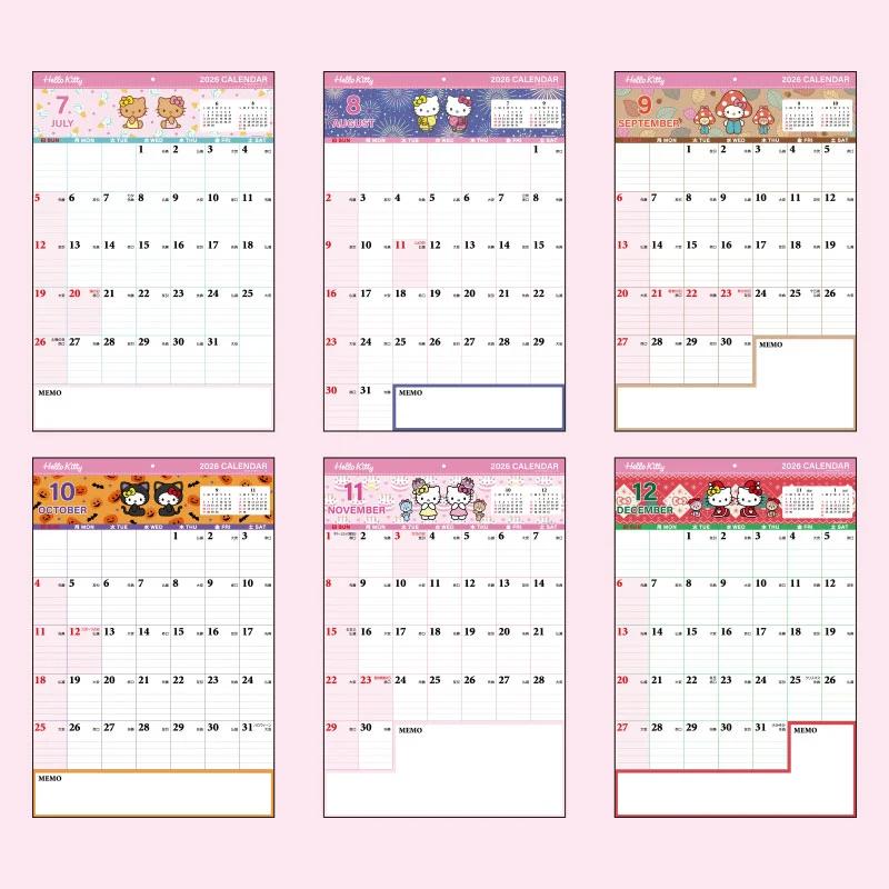 Sanrio Hello Kitty Write Calendar 2026 Japan NEW Sanrio Characters