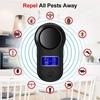 Electromagnetic Wave Mouse Repeller Ultrasonic Wave Physical Pest Deterrent  Home Use
