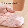 4PCS Silicone Furniture Pad Table Foot Pads Anti-slip Bed Legs Mat Sticker Sofa Feet Pad Protector Stickers Felt Tables Ottomans