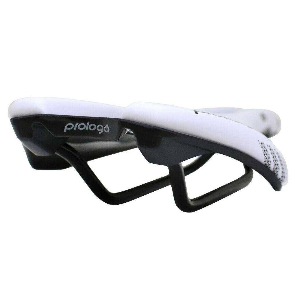 Prologo Dimension NDR STN Rail Road MTB Triathlon PR2804 Saddle, White,