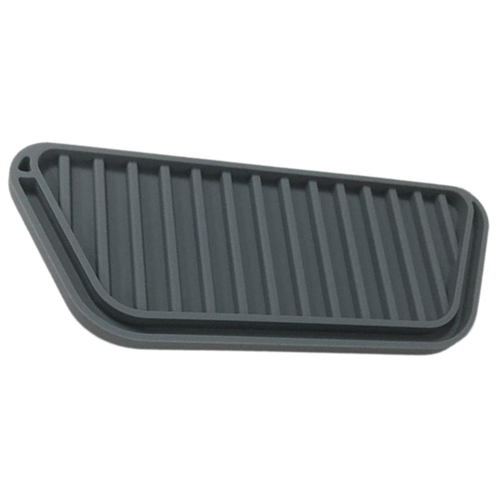 Диспенсер для воды Поддон для сбора капель Холодильник Улавливатель для слива Силикон для холодильника Серые аксессуары Коврики для кухонной столешницы