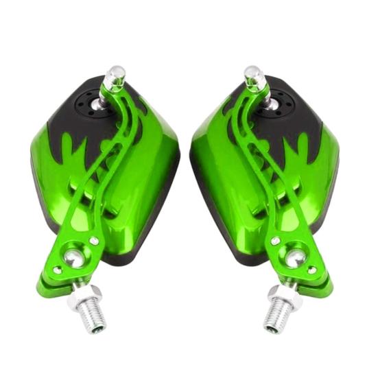 2Pcs/Set 8/10mm Motorbike Handlebar Mount Scooter Motorcycle View Rear Mirrors