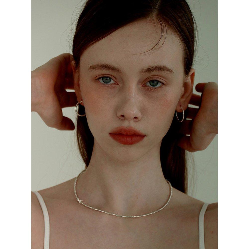 Silver Beads Necklace