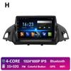 Смарт-система GPS-навигация для Ford C-MAX Kuga 2 Escape 3 2012 2013 2014 2015 - 2019 Беспроводной Carplay QLED IPS экран Головное устройство