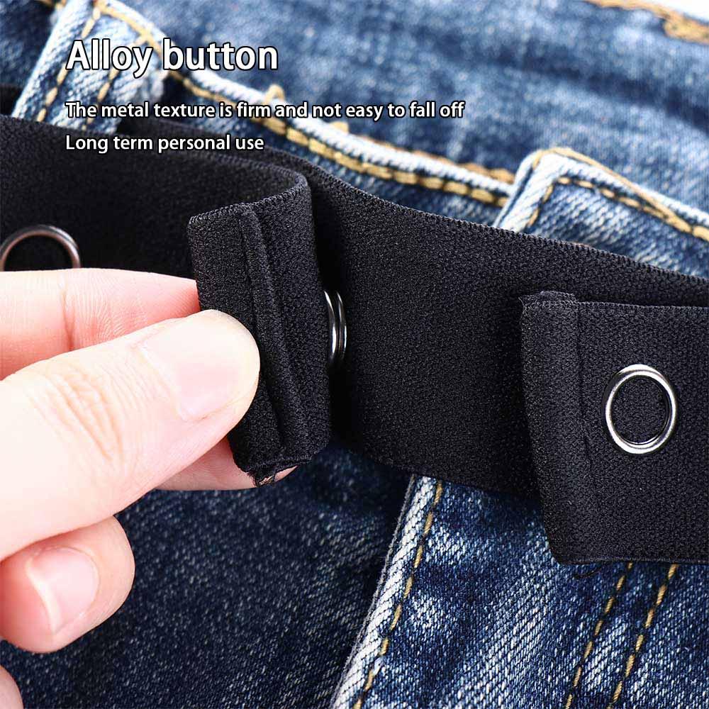 Without Buckle For Women For Men Easy Belts No Hassle Belt Elastic Belts Pants Waist Extension Belt