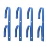 4 Sets Pool Pole Hanger Professional Aluminium Alloy Pool Holder Hook for Poles Brushes Vacuum Hoses Garden Tools