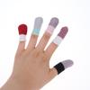 10Pcs Mobile Gaming Finger Sleeves Anti Sweat Breathable High Sensitivity Elastic Fit for Most Finger Sizes Gamers