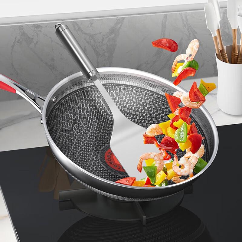 Kangbah Red Dot Honeycomb Stainless Steel 3-Piece Cookware Gift Set