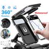 Universal Waterproof Bicycle Mobile Phone Holder Motorcycle Stands 360°Swivel Adjustable Bike Holder For 5.5~6.8'' Mobile Phone