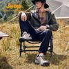 Jeep Мужские дышащие походные туфли в стиле business casual с амортизацией
