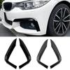 For BMW 4 Series F32 F33 F36 M-Sport 420i 428i 435i 440i Car Front Bumper Upper Trim Splitters Spoiler Kit Fog Lamp Cover