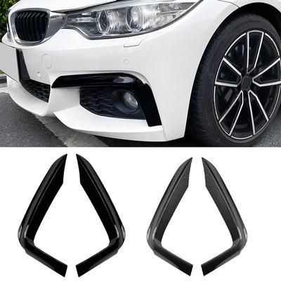 Для BMW 4 серии F32 F33 F36 M-Sport 420i 428i 435i 440i автомобильный передний бампер верхняя накладка сплиттеры комплект противотуманных фар крышка