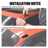Genuine Antenna Hole Block  Plate Cover with Screws for  1992-2000 39152SR3A00 / 39154SR3G01 Car Accessories
