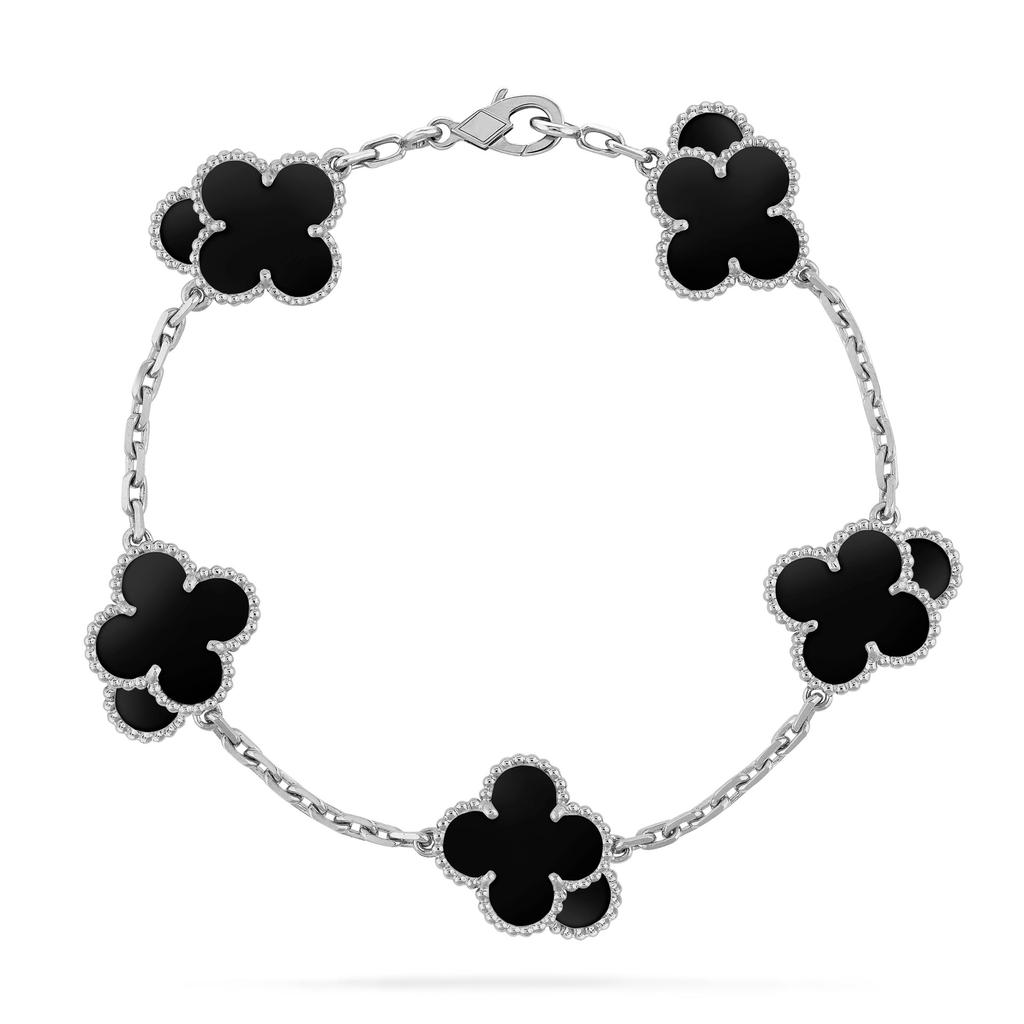 Trendy New Four-leaf Clover Bracelet Handwear Fashion Women's Five-flower Bracelet