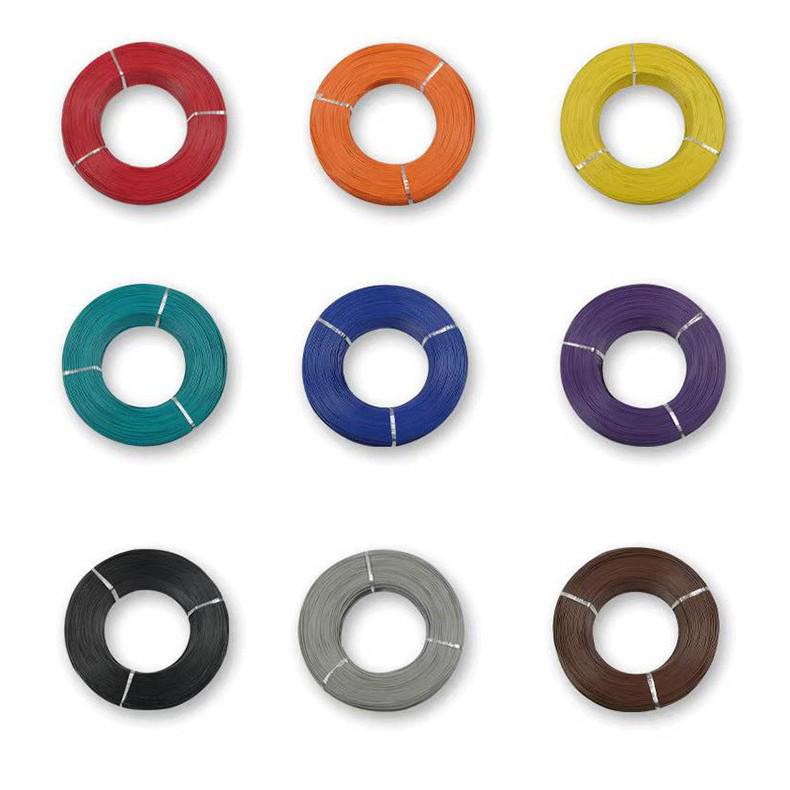 Teflon 14-30AWG High-Temp Silicone Wire, Flame & Corrosion Resistant, Tinned Copper.