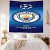 Manchester City Fc Wall Decor Tapestry Art For Pet Memorial Birthdaywedding Party Backdrop Family Gift