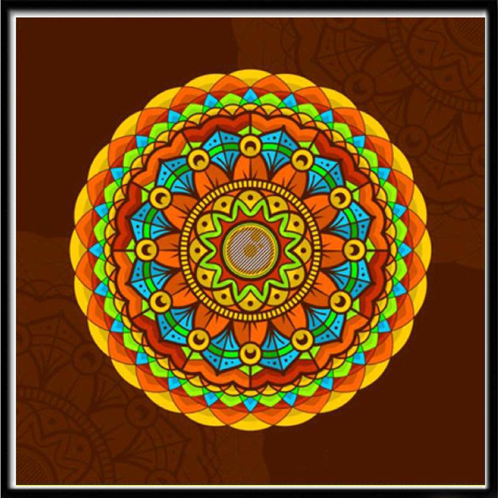 5D алмазная живопись полный алмаз животных круглый алмаз мозаика узор Мандала цветок Diy вышивка крестиком украшение дома ручная работа