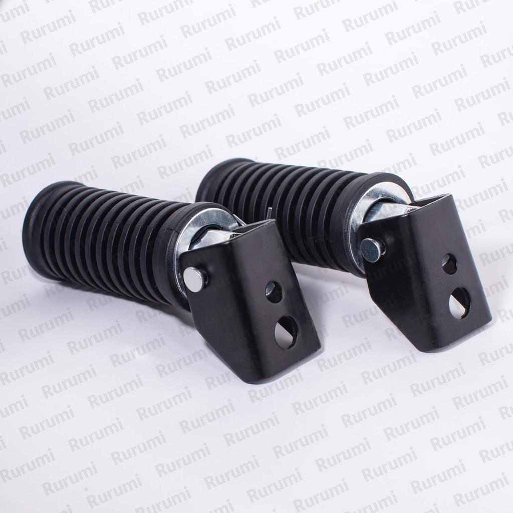 Rurumi Z400FX Универсальная задняя подножка для пассажира Левая и правая 2 штуки Комплект Мотоцикл Тип мотоцикла