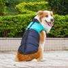 Autumn Winter Waterproof Warm Dog Clothes Pet Coat Vest Padded Zipper Jacket Dog Clothing for Small Medium Big Dogs Outfit