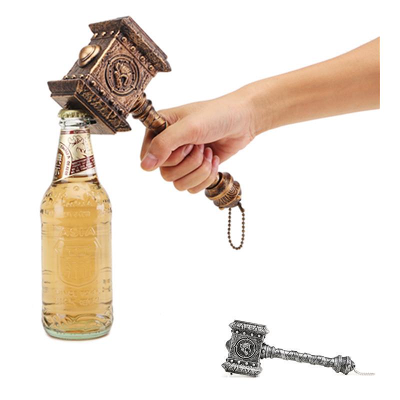 Creative Thor's Hammer Bottle Opener Personalized Hammer Beer Bottle Opener Home Daily Bottle Opener1