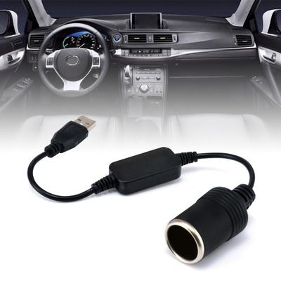 1 шт. 5 В 2 А на 12 В 8 В USB-адаптер-розетка прикуривателя автомобиля, штекер-гнездо, автомобильный преобразователь питания для зарядки аксессуаров