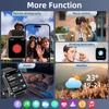 Новый Type-C Быстрая Зарядка Умные Часы Мужские 1,83-Дюймовый HD Bluetooth Звонок Пульс 100+ Спорт Водонепроницаемые Умные Часы Женские
