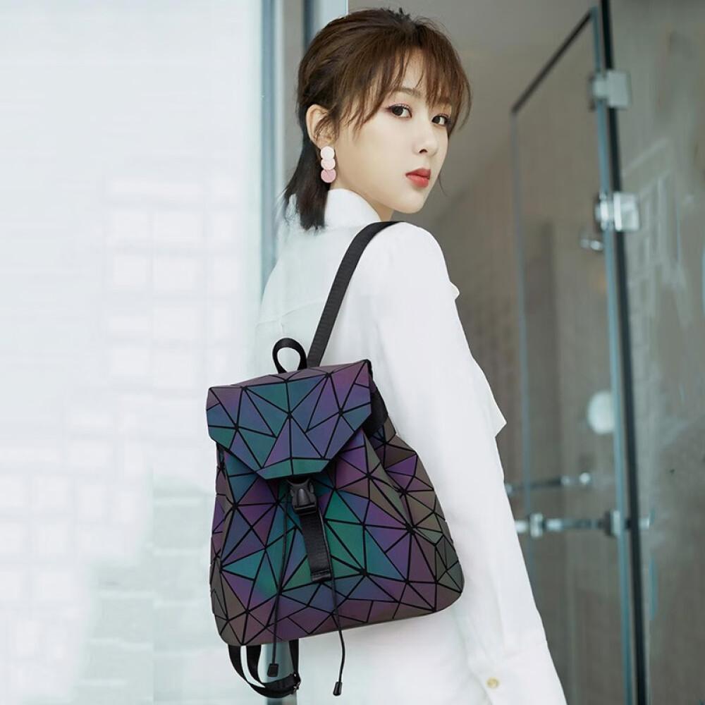 Женская сумка Рюкзак 2023 новый летний сказочный сетчатый красный рюкзак для подруги цвета радуги длина 33см13 ширина см высота 31см