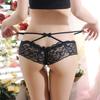 Women's Panties Open Crotch Thongs Sexy Hollow Briefs Underwear Erotic T-Backs Sweet Crotchless Seamless Panty