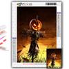 Diamond Embroidery Halloween Scary Pumpkin Head Man 5D DIY Diamond Painting Cross Stitch Rhinestone