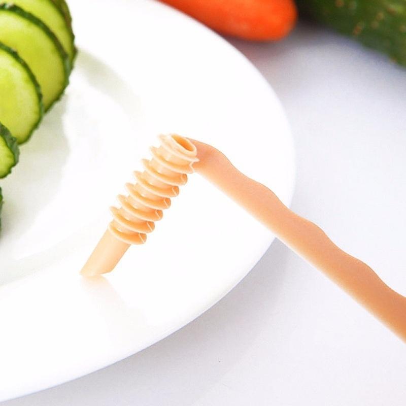 Резак для моркови, картофеля, цветов, огурцов, спиральная нарезка, спиральная машина для барбекю, картофеля фри, салатника, кухонные инструменты