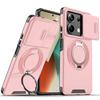 Чехол для Redmi 13 Чехол-крышка для Redmi 13 5G Чехол-броня для Redmi 13 Pro 4G Новый Чехол-броня со шторкой для защиты камеры с магнитным кольцом-держателем