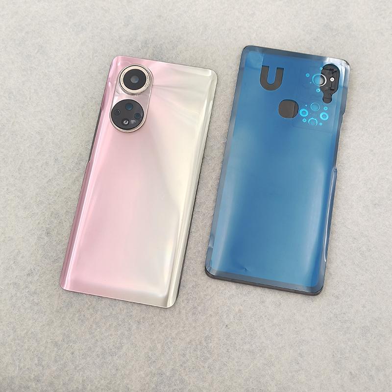 Задняя крышка аккумулятора для Honor 50 Pro Стеклянная панель Задний корпус Запасные части для Honor50 Pro и Объектив камеры