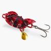 3.5CM/10G Metal Crab Spinner Blade Lure with Hook Long Casting Crab Bait with Rotating Sequin Spoon Spinnerbait Saltwater Freshwater Fishing