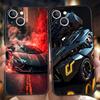 Крутой чехол для телефона со спортивной машиной для iPhone 16 15 14 13 12 Pro Max 11 Pro Max 7 8 Plus XS XR Ударопрочный Мягкий чехол Coque Capas