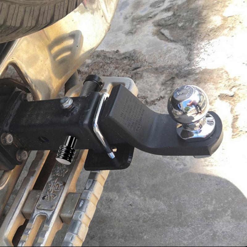 Замок для прицепа с ключами 5/8 Металлический штифт для сцепного устройства прицепа Водонепроницаемый штифт для сцепного устройства Автоматический замок для ресивера Замок для сцепного устройства прицепа