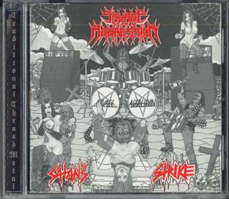 CD SAVAGE AGGRESSION - Satan's Strike AR001 NECROMANIAC 2010 Colombia Rock Used