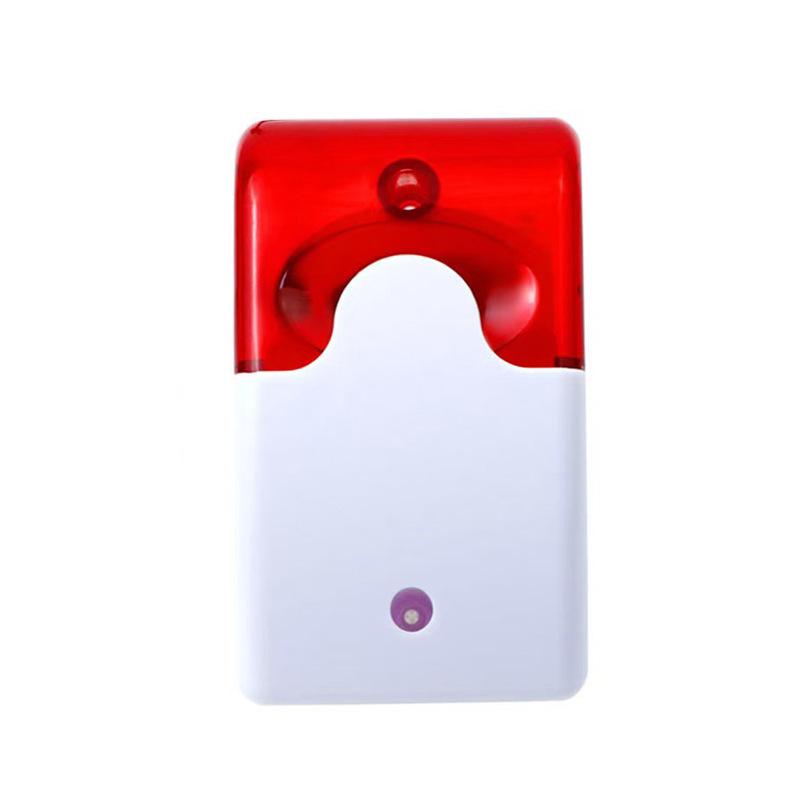 103 Fire Protection Wired Sound and Light Alarm Sensor